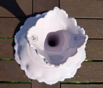 Růžový porcelán - nástolec - 3