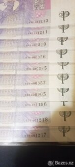 Výroční bankovky 30.let měnové odluky ČNB - 3