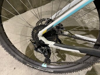 2018 Cube Access Pro 400 Womens Hybrid Bike White/Blue - 3