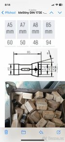 Nová kleština 173E - různé průměry - 3