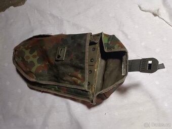 Vojenská kapsa  a čepice , opasek - 3