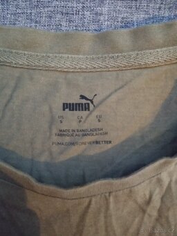 Zelené triko Puma - 3