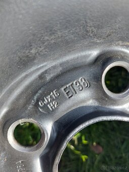 Plechové disky 5x100 R15 ET 38 - 3