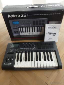 MIDI klavesy M-audio Axiom 25 - 3