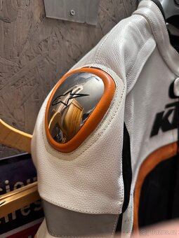 KTM Alpinestars kožená dvoudílná kombinéza bunda + kalhoty - 3