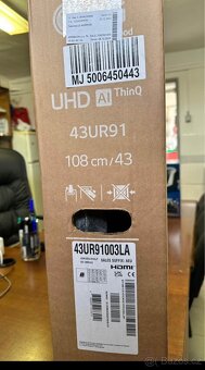 Televize LG43UR91003LA - 3