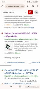 Čerpadlo Vaillant č 160928 - 3