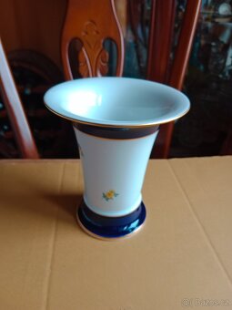 Krásná stará porcelánová váza - Míšeň - 3