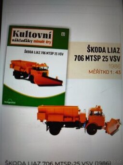 Škoda Liaz 706 Mtsp 25 Vsv 1:43 kultovní nakladaky - 3