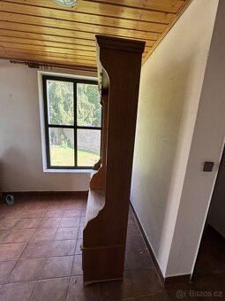 Botník, věšák na kabáty se zrcadlem - 3
