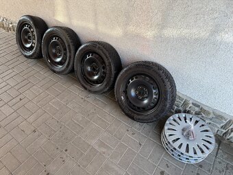 Plechové disky 5 x 112mm + zimní pneumatiky Continental - 3