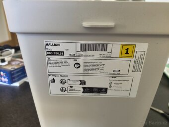 Koš s víkem IKEA HALLBAR 10L - 3