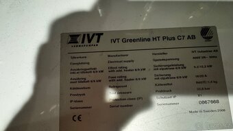 Tepelné čerpadlo IVT země/voda HT PLUS C7 - 3