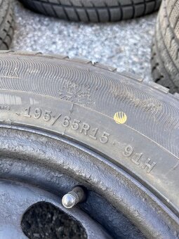 Zimní pneu TOMKET 195/65 R15 + plecháče 5x100 - 3