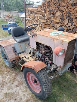 Malotraktor domácí výroby - 3