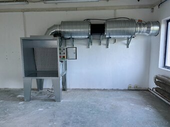 Stříkací lakovací stěna - odsávací box - 3