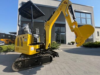 Minibáger GG 1100 J -Koncoročná AKCIA + Dovoz GRÁTIS - 3