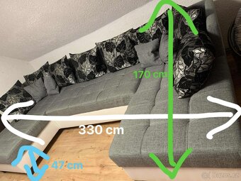 Sedací souprava do U - 3