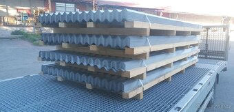 Vlnitý plech pozinkovaný 0,7x1410x3000 mm - 3