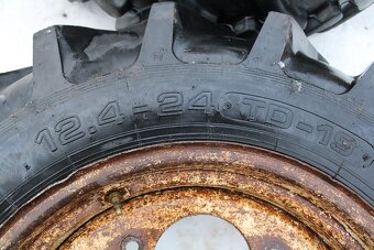 Zetor 8145 přední kola mitas 12,4-24 12pláten nové pneu - 3