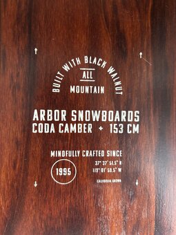 Snowboard arbor 153cm - 3