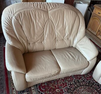 Kožená sedací souprava 2+2,5988 - 3