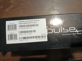 Sapphire Radeon PULSE RX 560 OC, 4GB GDDR5 - 3