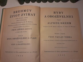 Alfred Brehm, Brehmův život zvířat I.-IV. (11 svazků) 1926 - 3
