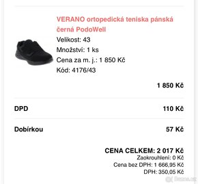 Verano ortopedická teniska panská - 3