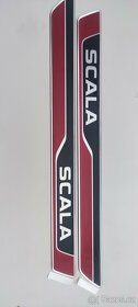 Prahové lišty Fabia , Scala 3D - 3