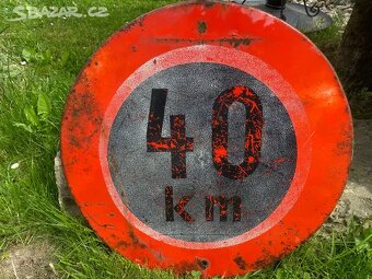 Stare dopravni znacky, cedule - 3