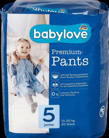 13KS BABYLOVE PREMIUM PANTS SLIPOVÉ PLENKY 5 JUNIOR 15-20Kg - 3
