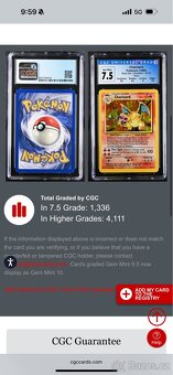 Charizard base set (1999) CGC 7.5/10 - 3