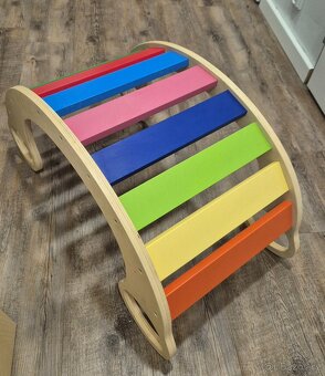 Montessori houpačka + prkno (skluzavka) - 3