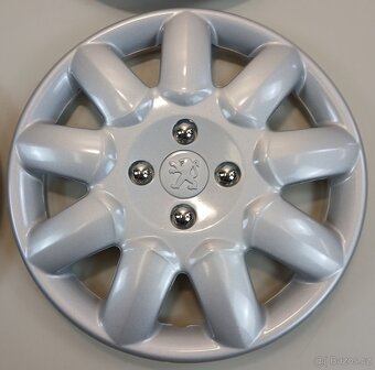 Poklice Peugeot 15" 4ks NOVÉ - 3