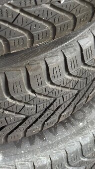 Plechová kola 5×112 se zimními pneu 195/65 R15 – VW, Skoda, - 3