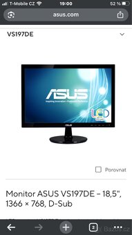 Monitor ASUS 18.5 palců - 3