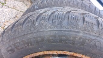 Zánovní zimní pneumatiky 165/70 R14 T - 3