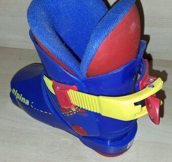 Dětské lyžařské sjezdové boty Alpina RJ - 3