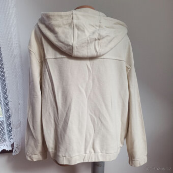 dámská mikina - bunda s kapucí 44 - 46 TOP STAV - 3