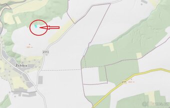 Prodám pozemky v k.ú. Žichlice u Hromnic - 3