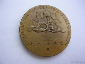 AE medaila 1922 Strelecké preteky Čsl.armády autor J.Šejnost - 3