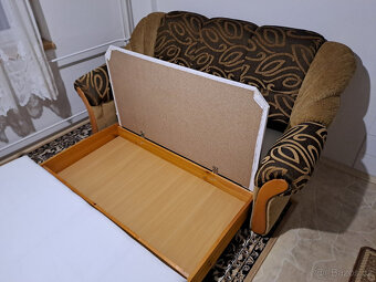 Prodám rozkládací gauč (občasné spaní - lůžko 135x190) - 3