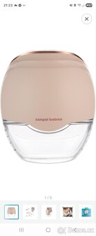 Canpol Babies Elektrická odsávačka mateřského mléka – NOVÁ - 3