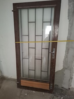 Prosklené kovové dveře - 3
