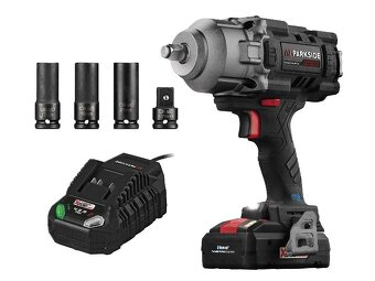 Parkside perforformance Rázový utahovák  PASSP +4Ah+nab NOVÝ - 3
