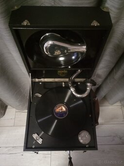Kufříkový gramofon "Parlophone" - 3