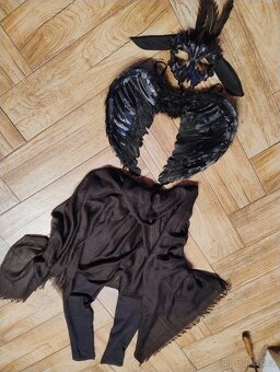 Maska černý havran kostým - 3