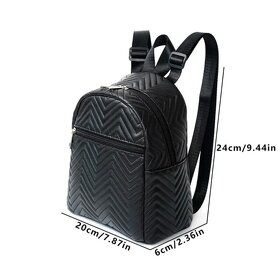 Nový černý batoh  krásný - 3