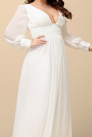 Nové Boho svatební šaty, vel. 42 - 3